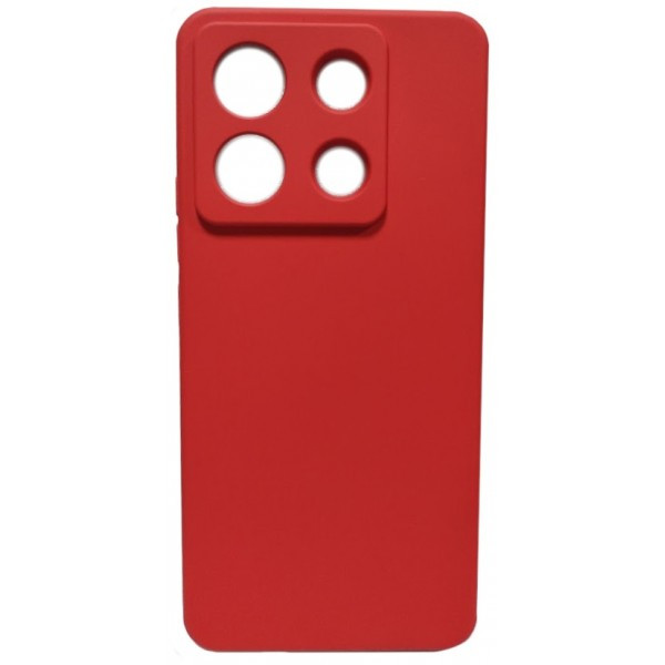Чохол COVER SILK CH Full Camera для Xiaomi Redmi Note 13 Pro 5G/Poco X6 5G Red (Код товару:34215) Харків - зображення 2