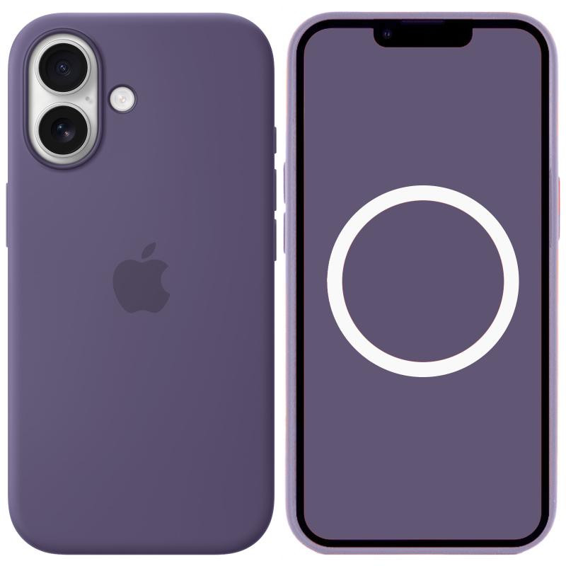 Чехол Silicone case (AAA) with Magsafe and Animation для Apple iPhone 17 (6.3") Херсон - изображение 1