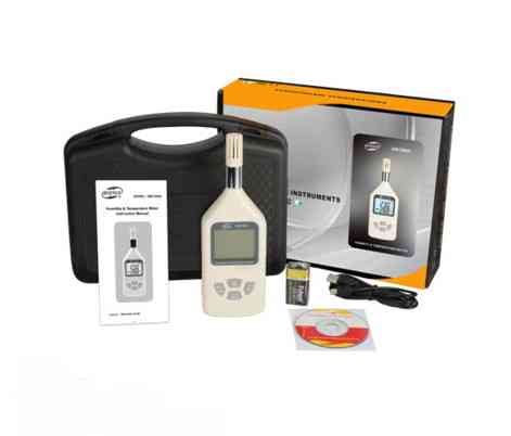 Термогигрометр USB 0-100%, -30-80°C BENETECH GM1360A Харків