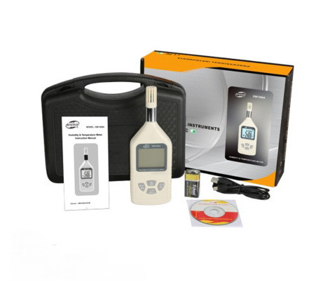 Термогигрометр USB 0-100%, -30-80°C BENETECH GM1360A Харків - зображення 2