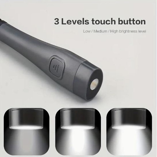 LED-ліхтарик на шию, акумуляторний, час роботи до 10 годин Київ - зображення 4