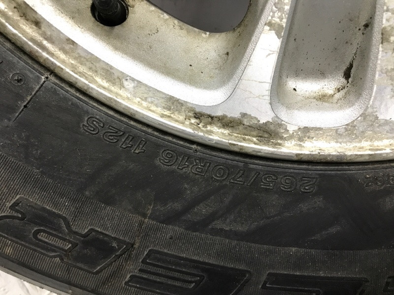 Запаска с резиной Mitsubishi Pajero Wagon 1999-2006 MR347070 (Арт. 54404) Киев - изображение 5