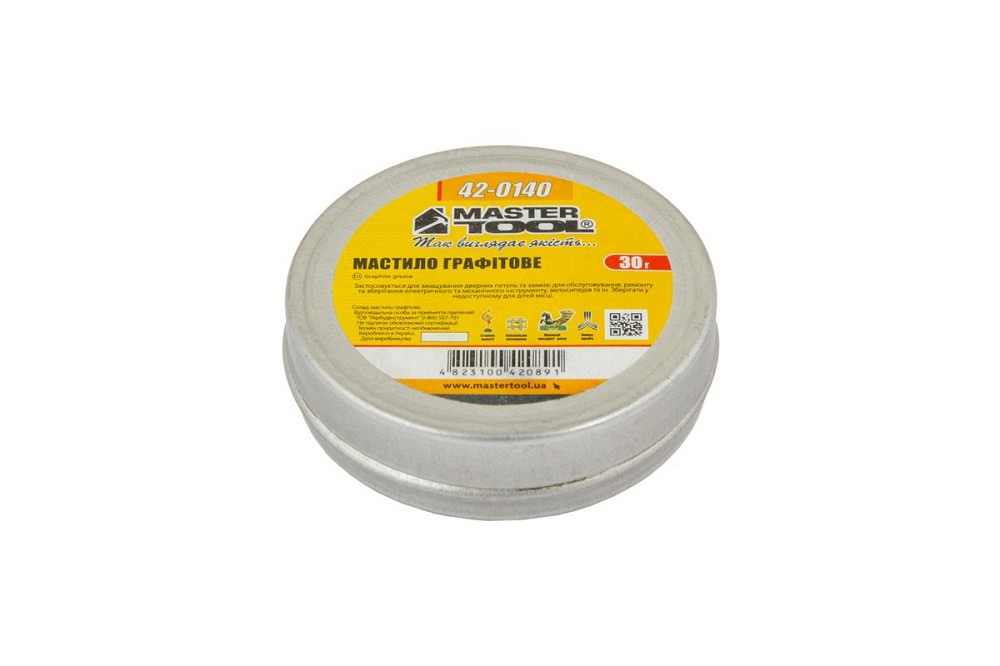 Смазка графитовая MASTERTOOL 30 г 42-0140 Харьков - изображение 1