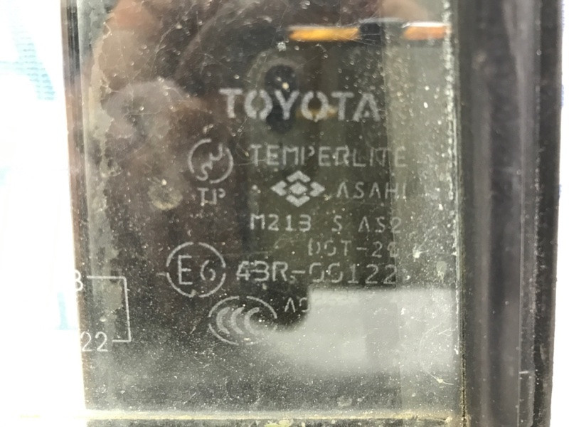 Стекло двери задней левой (форточка) Toyota Prado J120 3.0 DIESEL 1KDFTV 2002 (б/у) Київ - зображення 3