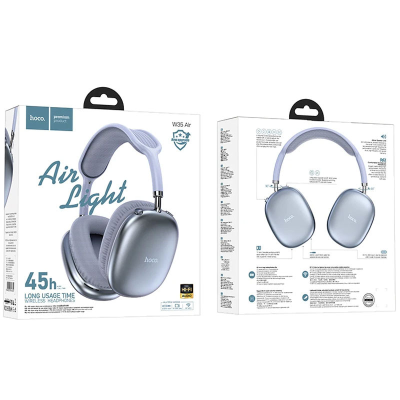 Накладные беспроводные наушники Hoco W35 Air Triumph Херсон - зображення 4