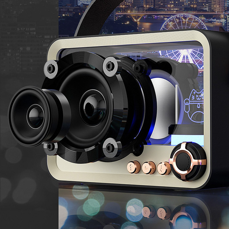 Bluetooth колонка QD05 Retro Style Херсон - изображение 6