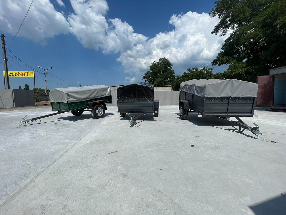 Одновісний посилений причіп від виробника 2300х1300х500, причіп "Дніпро-230" Нетешин - изображение 2