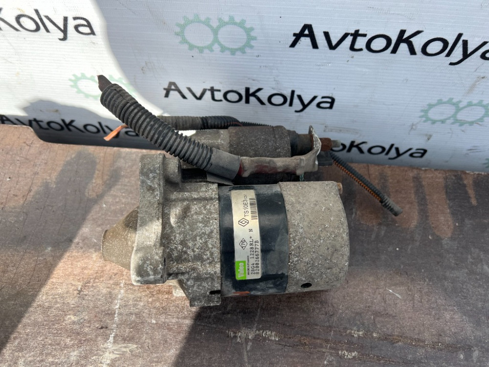 Стартер Renault Megane II 1.6 бензин 2002-2008 (8200266777) Ковель - зображення 1