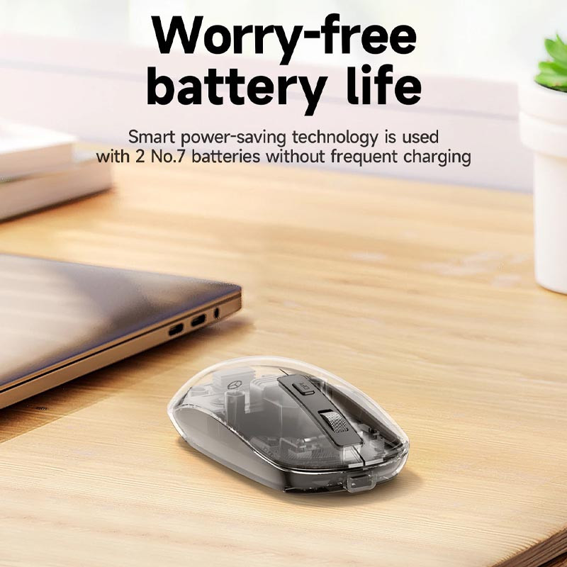 Мышь беспроводная Hoco GM29 Mysterios Bluetooth + 2.4G Херсон - зображення 5