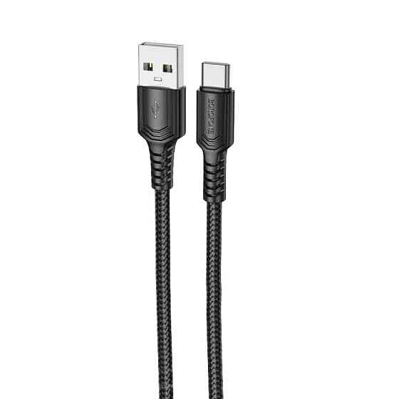 Дата кабель Borofone BX116 Certain USB to Type-C 3A (1m) Херсон