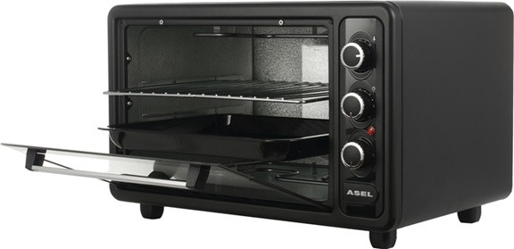 Электропечь ASEL AF40-23-Black 40 л черная Київ - зображення 4