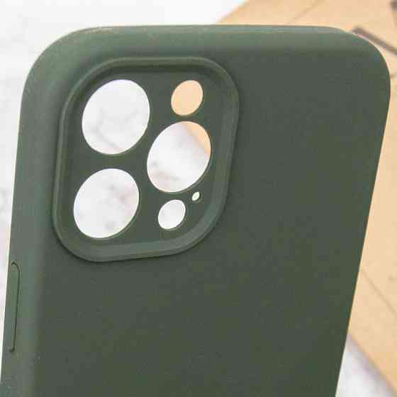 Чехол Silicone Case Full Camera Protective (AA) NO LOGO для Apple iPhone 12 Pro (6.1") Херсон