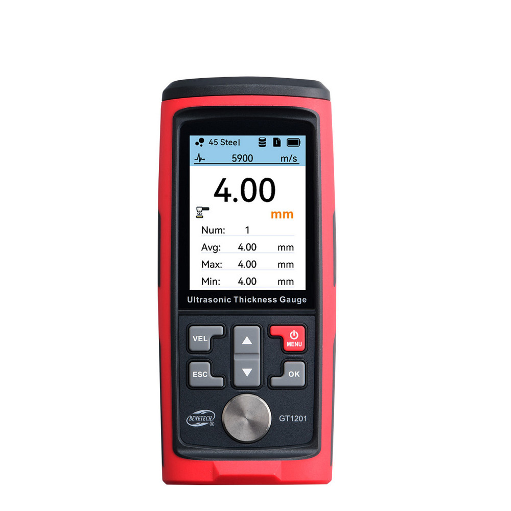 Толщиномер ультразвуковой цв. дисплей, 1-300мм  BENETECH GT1201 Харьков - изображение 2