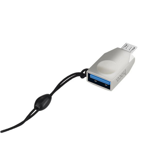 Переходник Hoco UA10 OTG USB to MicroUSB Херсон - зображення 2