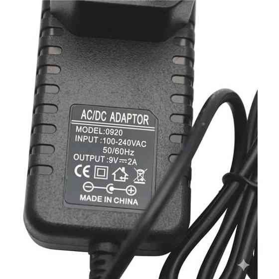 DM Зарядний пристрій для роутера 9V 2A Black Харків