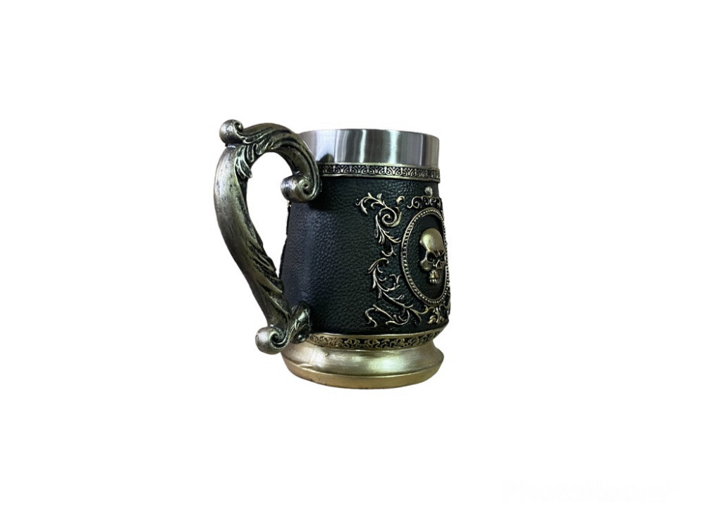 Кружка Чашка 3D Череп Картина 500ml Київ - зображення 3