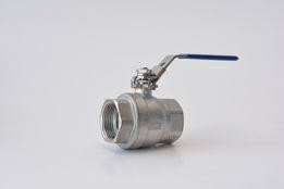 Кран муфтовый нержавеющий Д15  (Кран двухсостовной резьбовой Fig. K320) Киев - изображение 2