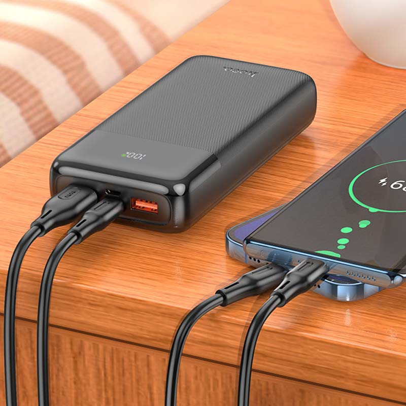 Портативное ЗУ Power Bank Hoco J121A Fast 22.5W+PD20W 20000 mAh Херсон - зображення 2