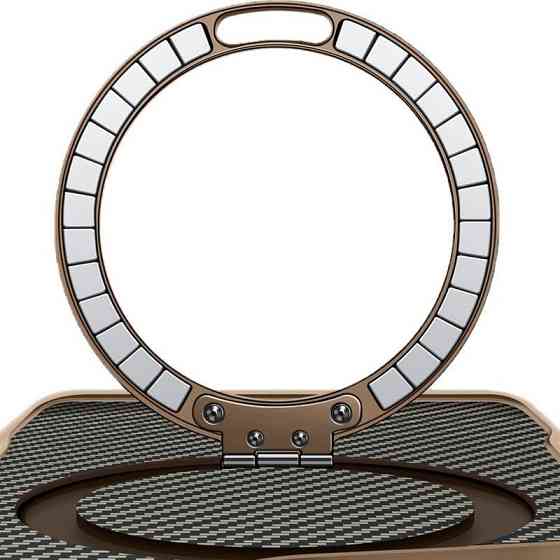TPU+PC чехол Metal Buttons with MagSafe Carbon Ring для Apple iPhone 17 Pro Max (6.9") Херсон