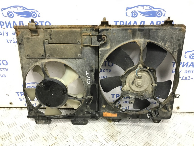 Диффузор с вентилятором радиатора Mitsubishi Outlander 2003-2007 MR993931 (Арт. 43720) Київ - зображення 4