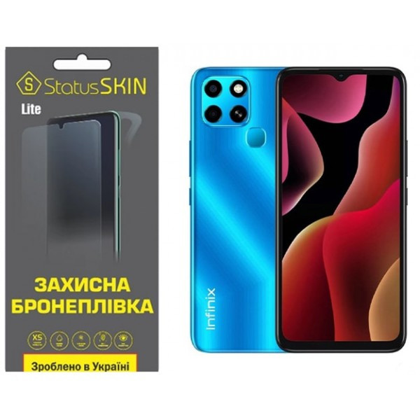 Поліуретанова плівка StatusSKIN Lite на екран Infinix Smart 6 Глянцева Харьков - изображение 1