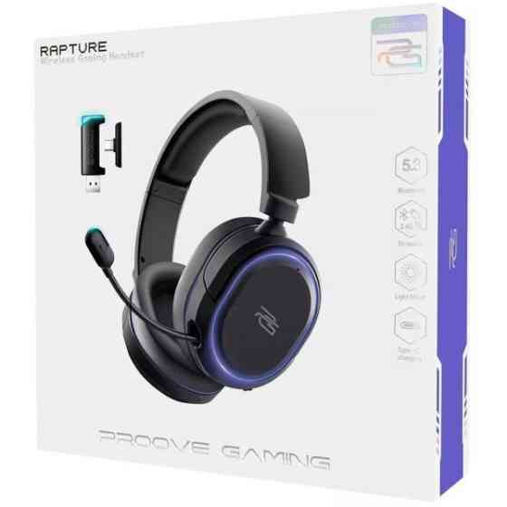 Bluetooth-гарнітура Proove Gaming Rapture APP Black (GHRP00010001) (Код товару:39256) Харків