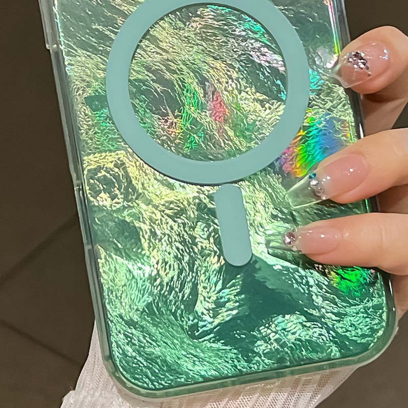 Чехол TPU Shiny Mountain Magnetic Fit для Apple iPhone 16 (6.1") Херсон - зображення 2