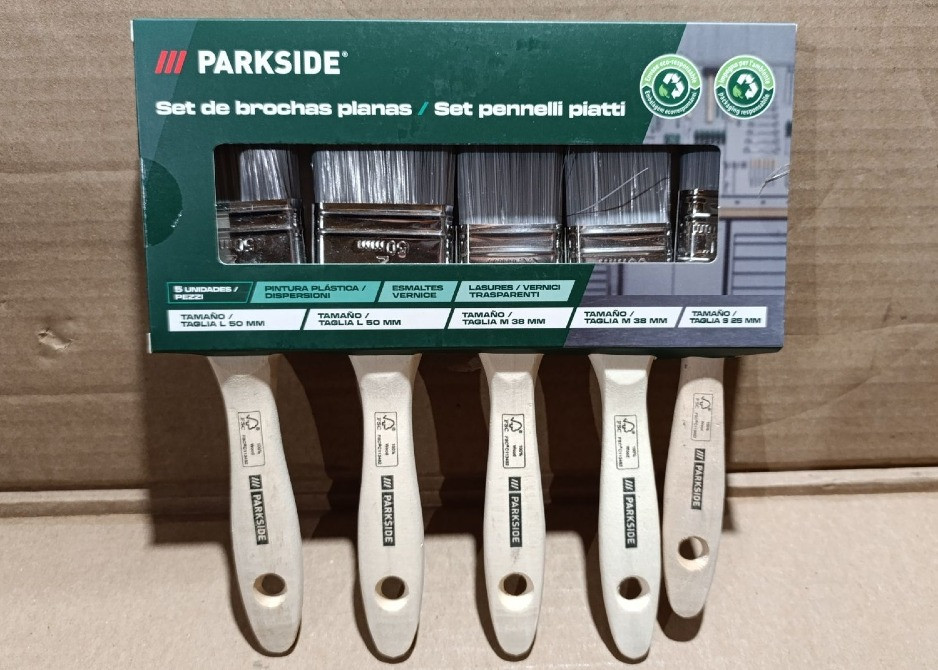Набір 5 шт малярні пензлі Parkside Косів - зображення 4