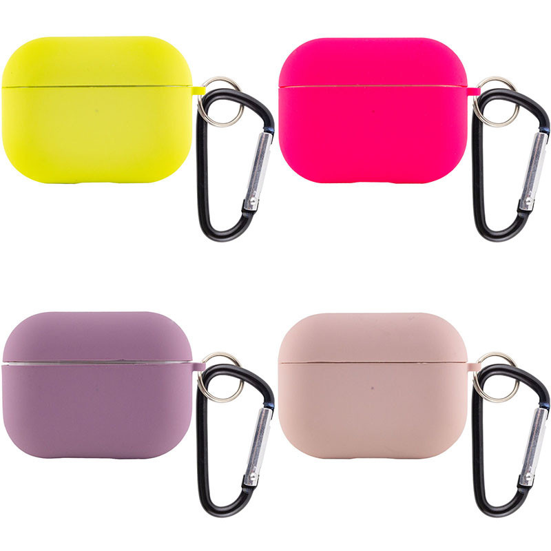 Силиконовый футляр с микрофиброй для наушников Airpods Pro Херсон - зображення 2