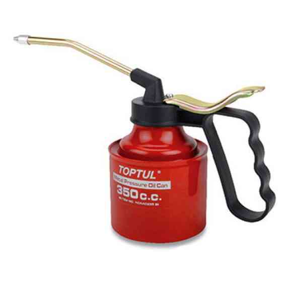 Масленка для смазки металлическая TOPTUL 350мл жесткий наконечник NCAA0235 Харків