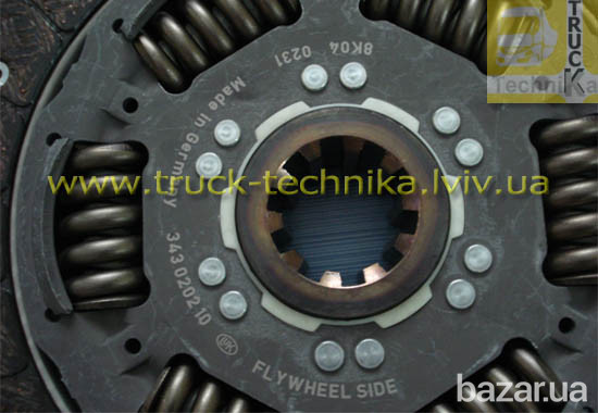 Комплект сцепления 430мм Volvo корзина диск выжимной подшипник Львів - зображення 6