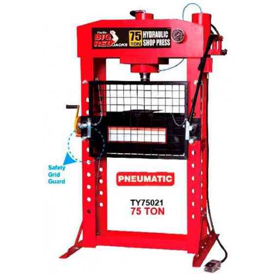 Пневмогидравлический ножной пресс 75т TORIN TY75021 Харків