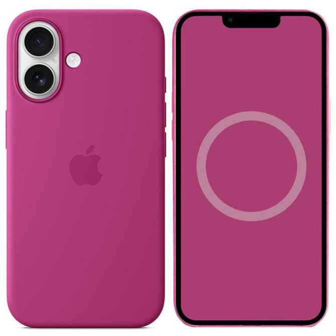 Чехол Silicone case (AAA) with Magsafe and Animation для Apple iPhone 16 (6.1") Херсон - изображение 5