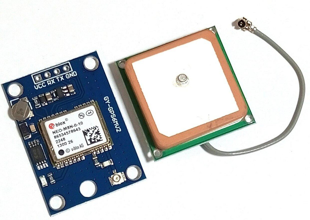 Модуль GPS NEO-M8N + внешняя керамическая антенна, IPEX (82992) Днепр - изображение 1