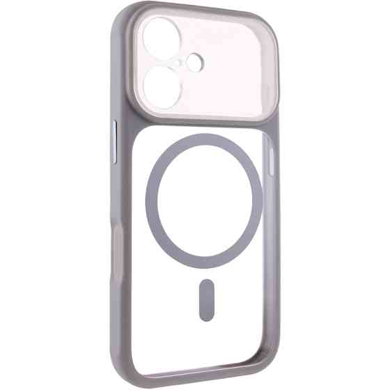 Чехол TPU+PC GETMAN Moon Clear with MagSafe для Apple iPhone 16 (6.1") Херсон