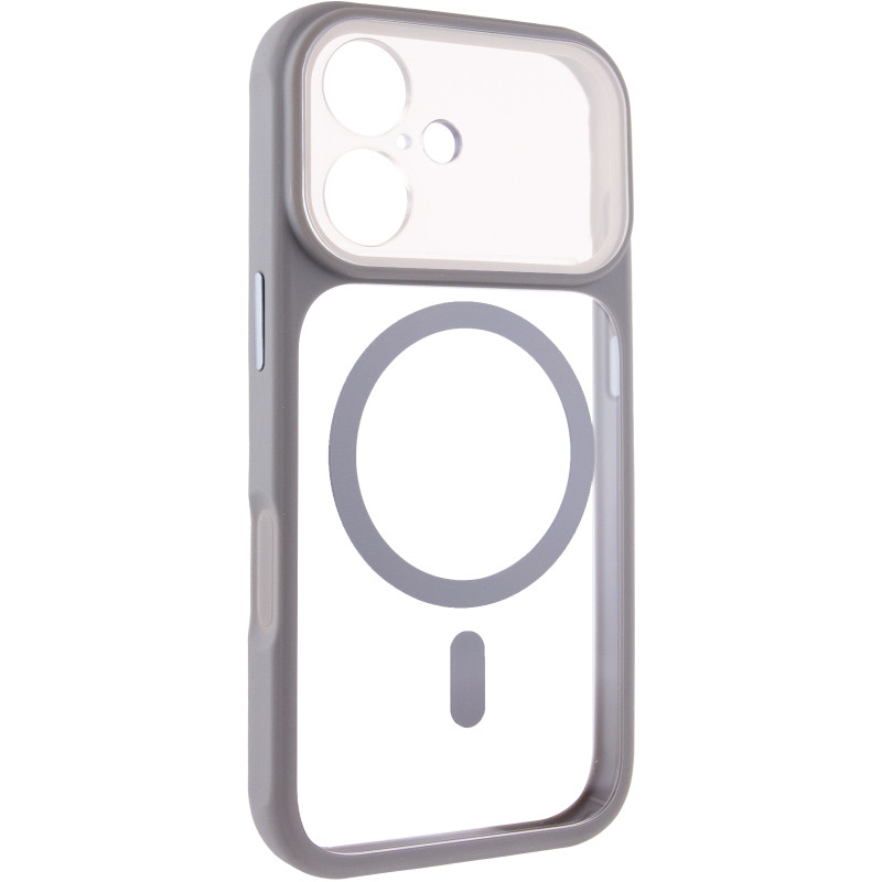 Чехол TPU+PC GETMAN Moon Clear with MagSafe для Apple iPhone 16 (6.1") Херсон - зображення 2