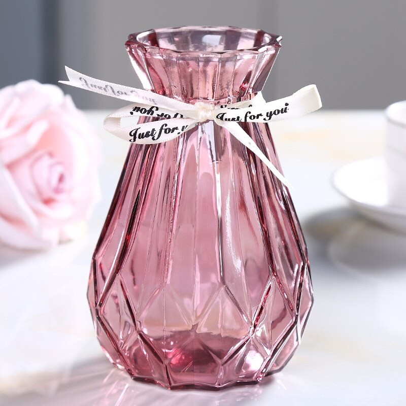 Ваза Viva Pollen 6841696 15 см рожева Киев - изображение 1