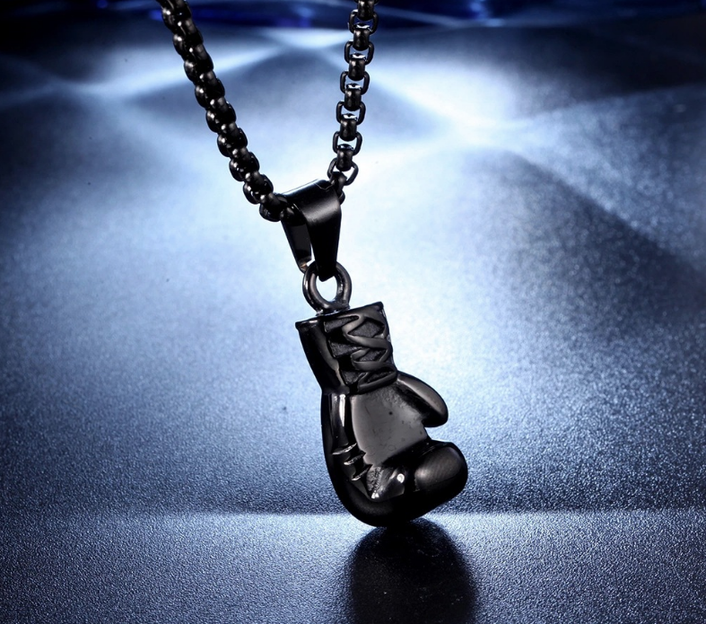 Брелок - Боксерская перчатка на ключе Черный (код 00263) Київ - зображення 6