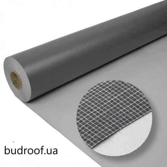 Покрівельна ПВХ мембрана Sikaplan -15 U з подвійним армуванням Вишнёвое