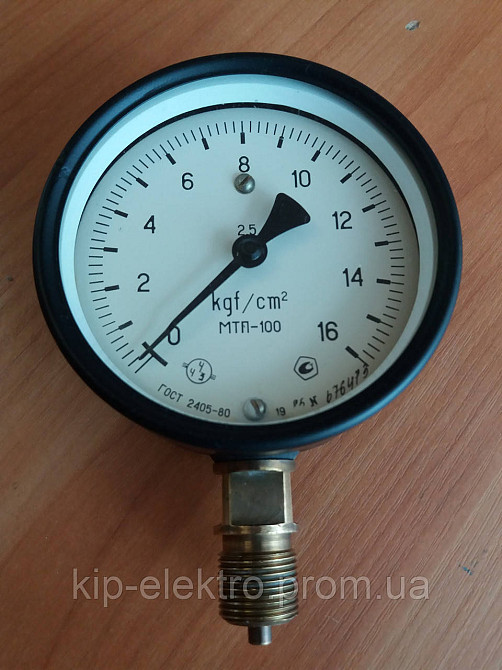 Манометр показывающий МТП-100 (МТП100, МТП 100, МТП) Київ - зображення 3
