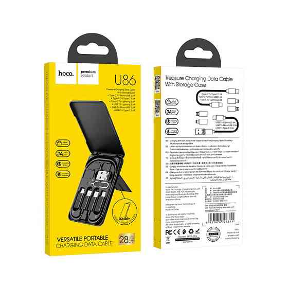 Уценка Дата кабель Hoco U86 "Treasure" 6in1 (0.28М) Херсон