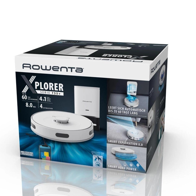 Робот-пылесос Rowenta X-PLORER Serie 75 S+ RR8597WH белый Киев - изображение 2