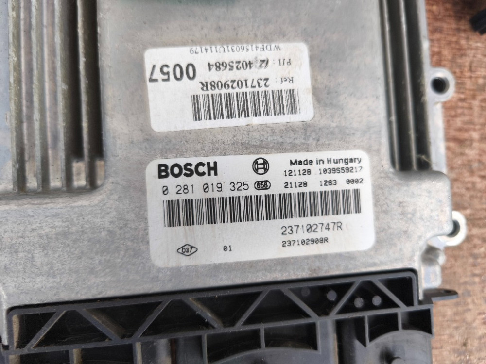 Блок управления двигателем комплект Renault Kangoo 1.5 dci 2013-2021 (237102747R) Ковель - зображення 3