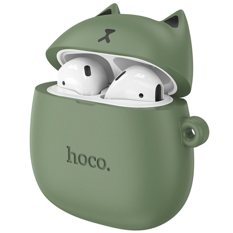 Уценка Беспроводные TWS наушники Hoco EW45 Cat Case Херсон - зображення 1