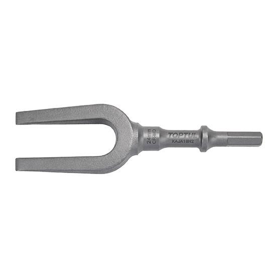 Съёмник шаровых опор и рулевых тяг "вилка" 24мм под пневмомолоток  TOPTUL KAJA18H2 Харків - зображення 1