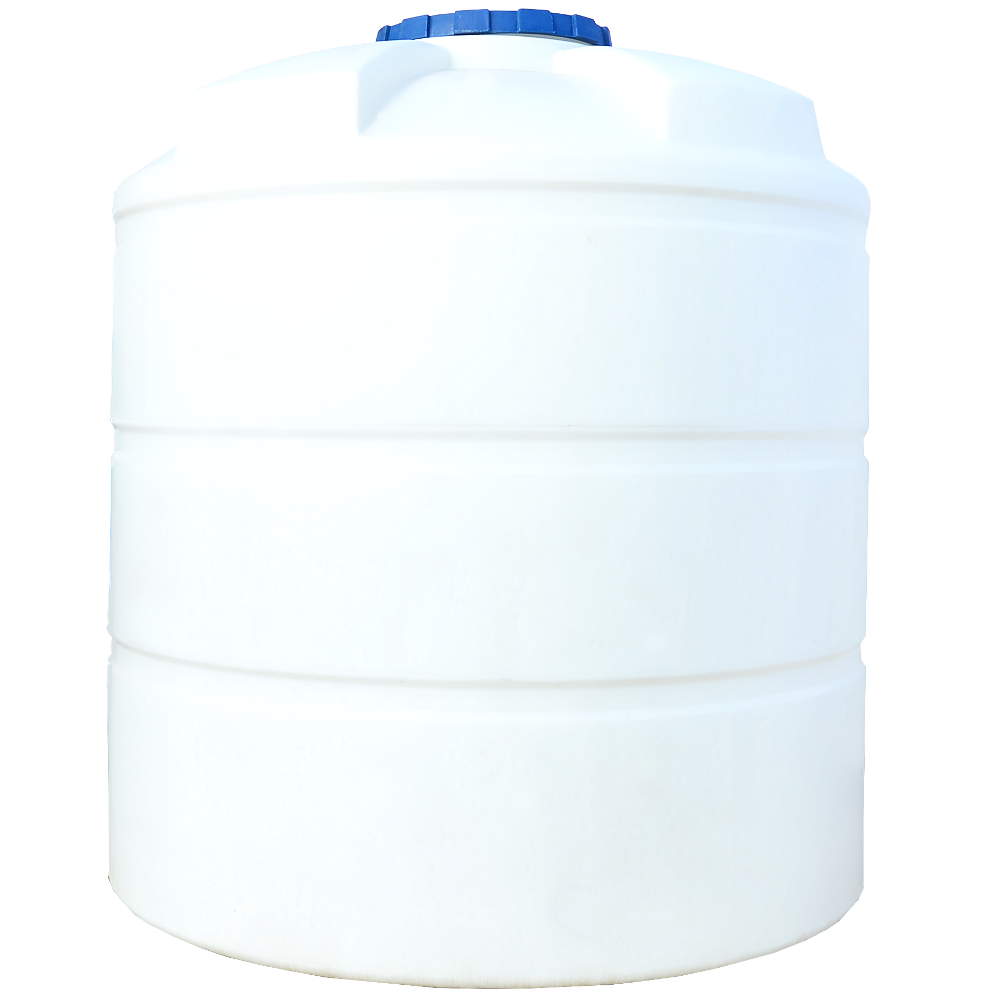 Емкость 10000 л вертикальная ПБ белая Київ - зображення 1