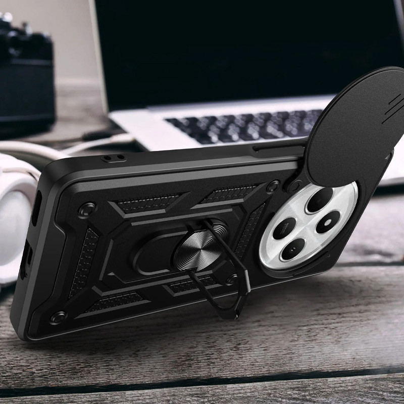 Ударопрочный чехол Camshield Serge Ring для Xiaomi Redmi 14C / A4 / Poco C75 / M7 Херсон - изображение 2