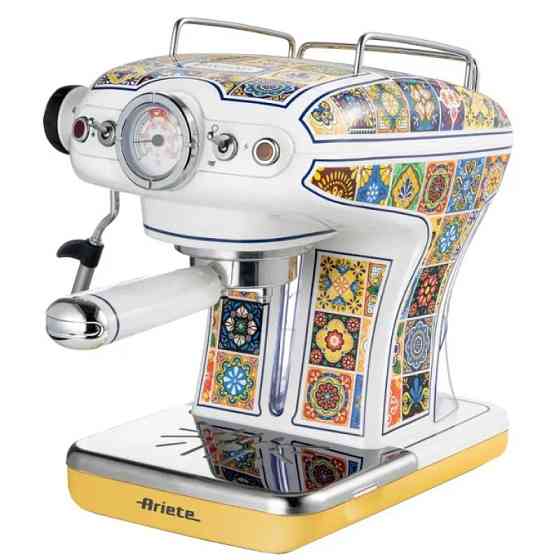Кофеварка рожковая Ariete ART-1389 POSITANO 850 Вт желтая Киев