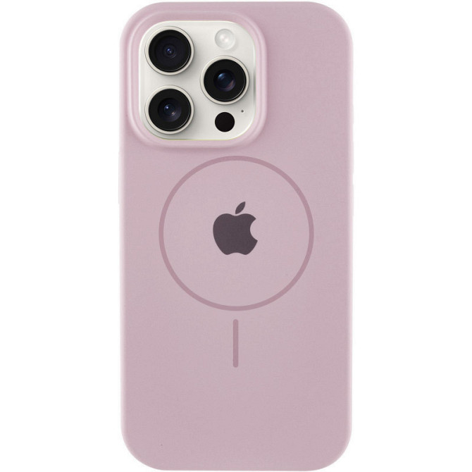 Чехол Silicone Case Full Protective (AA) with MagSafe для Apple iPhone 15 Pro Max (6.7") Херсон - изображение 1