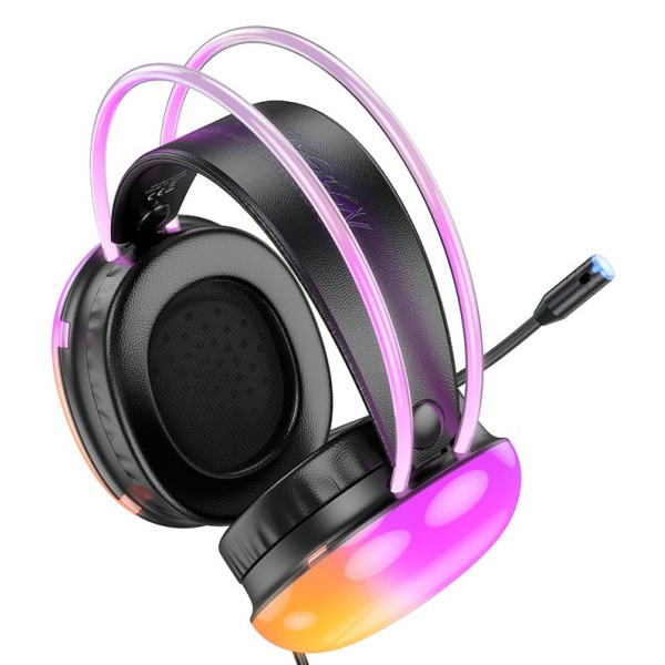 Навушники Hoco W109 Rich Gaming Headphones Black (Код товару:39244) Харків - зображення 3